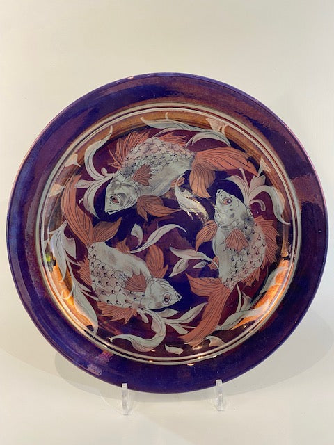 "Three Fish Plate" available at Artifex 