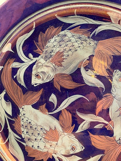 "Three Fish Plate" available at Artifex 