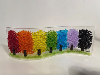 "Fused Glass Tree Curve" available at Artifex 