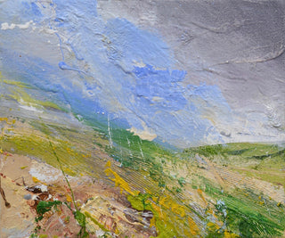 "Open Ground, Skylarks Painting" available at Artifex 