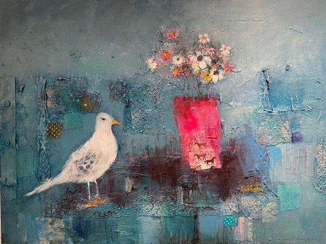 "Flowers at The Pier" available at Artifex 